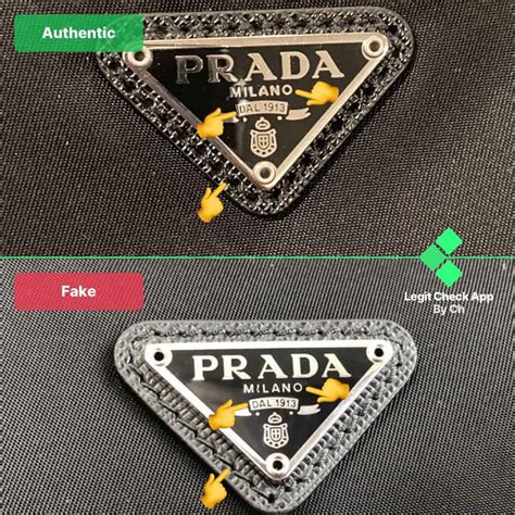 how to tell a fake prada bag|prada authentic bags.